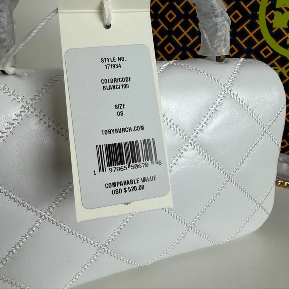NWT Tory Burch Willa Shine Mini Top Handle Bag - Picture 13 of 13